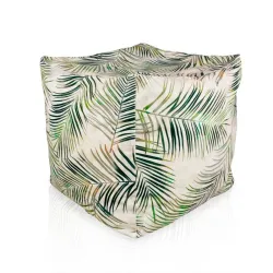 Square Cube Ottoman - Outdoor Pro Waterproof
