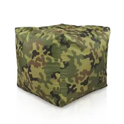 Square Cube Ottoman - Outdoor Pro Waterproof