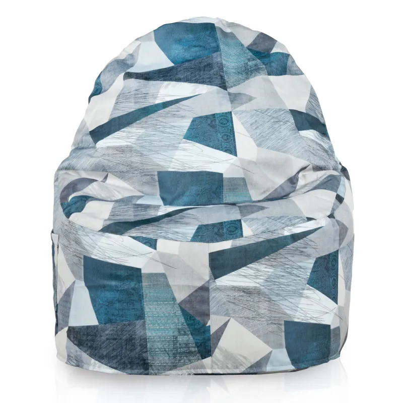 Porto Smart Bean Bag Floor Seat - Premium Printed Fabric – view 6