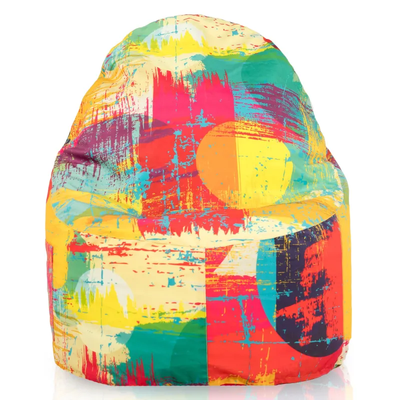Porto Smart Bean Bag Floor Seat - Premium Printed Fabric – view 14