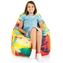 Porto Smart Bean Bag Floor Seat - Premium Printed Fabric – view 15