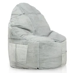Porto Smart Bean Bag Floor Seat - Premium Printed Fabric