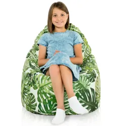 Porto Smart Bean Bag Floor Seat - Premium Printed Fabric – view 23