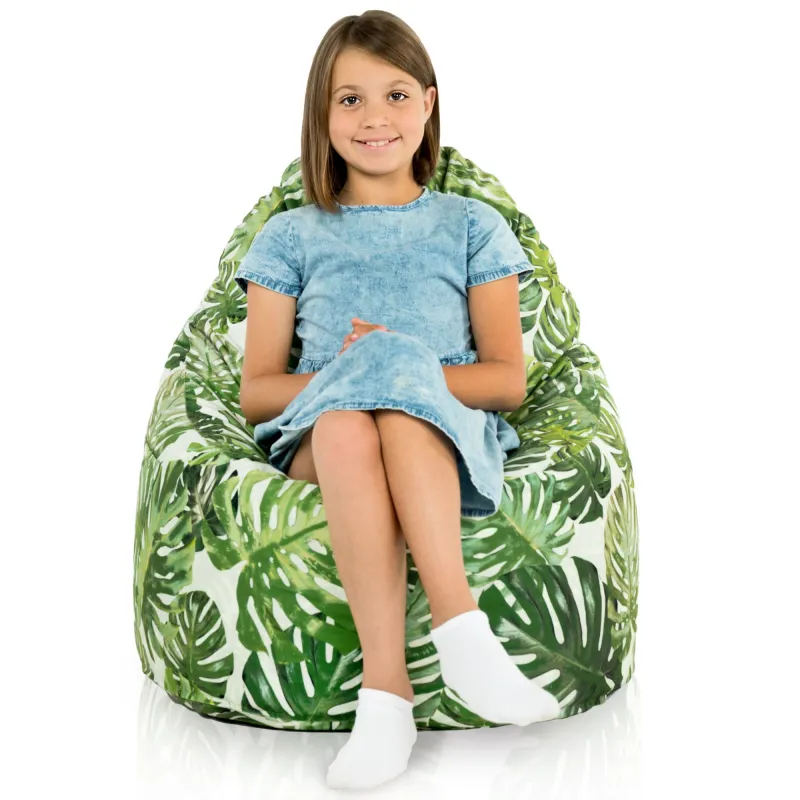 Porto Smart Bean Bag Floor Seat - Premium Printed Fabric – view 23