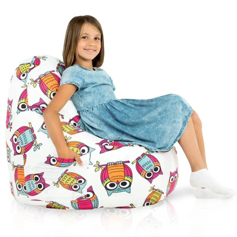 Porto Smart Bean Bag Floor Seat - Premium Printed Fabric – view 30