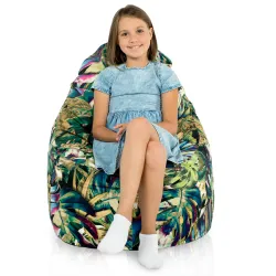 Porto Smart Bean Bag Floor Seat - Premium Printed Fabric – view 33