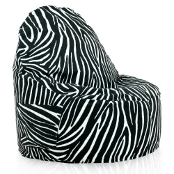 Porto Smart Bean Bag Floor Seat - Premium Printed Fabric