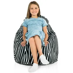 Porto Smart Bean Bag Floor Seat - Premium Printed Fabric – view 37