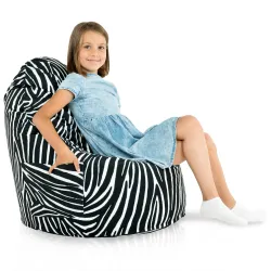Porto Smart Bean Bag Floor Seat - Premium Printed Fabric – view 38