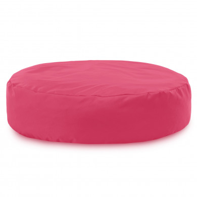 Pink round pillow outdoor