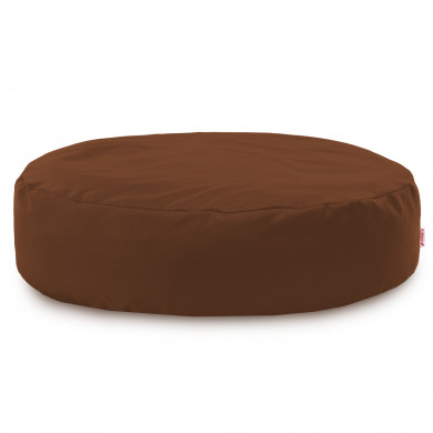 Brown round pillow outdoor