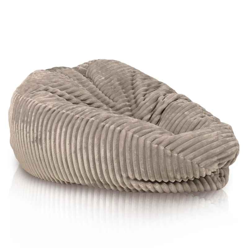 Large Bean Bag Chair XL - Jumbo Cord Stripe – view 3