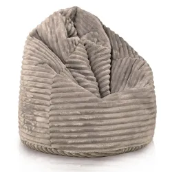 Kids Bean Bag Chair L - Jumbo Cord Stripe