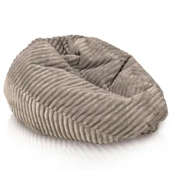 Kids Bean Bag Chair L - Jumbo Cord Stripe – view 3