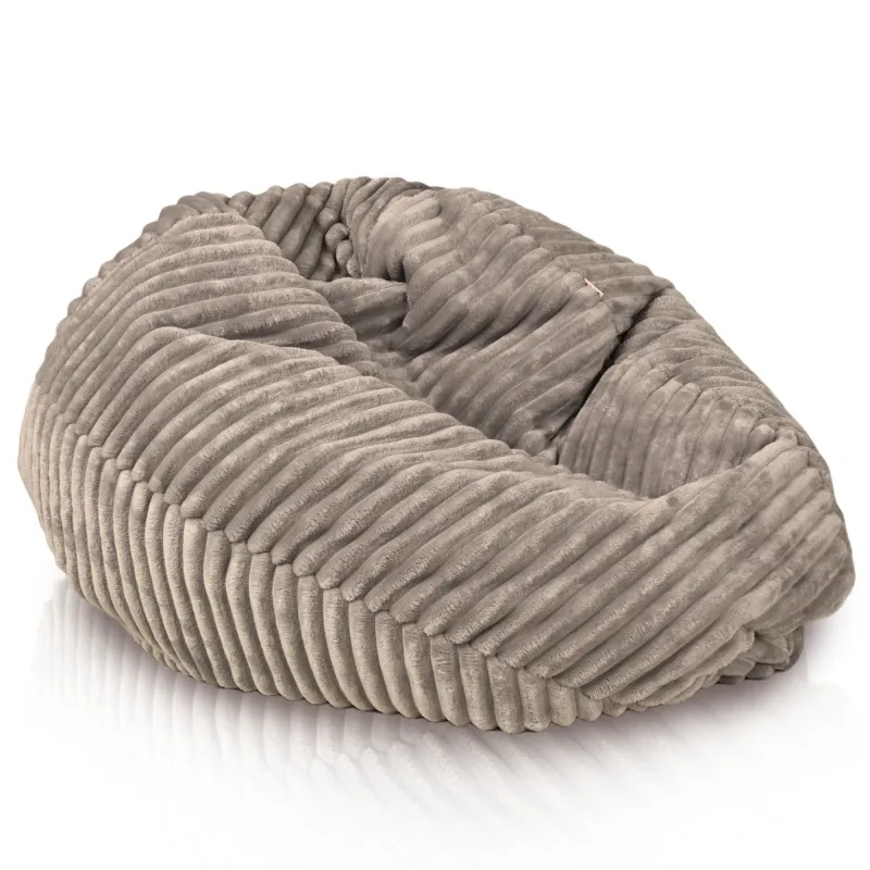 Kids Bean Bag Chair L - Jumbo Cord Stripe – view 3