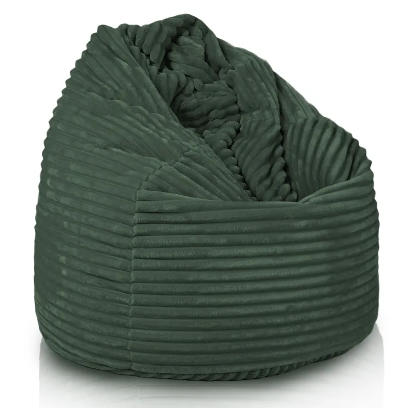 Large Bean Bag Chair XL - Jumbo Cord Stripe – view 11