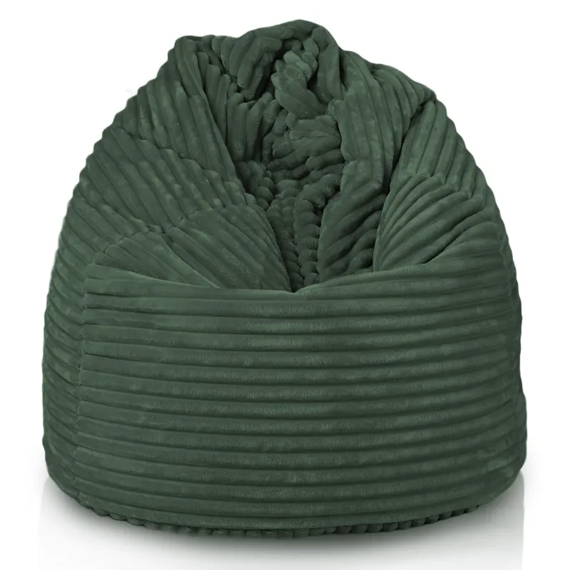 Large Bean Bag Chair XL - Jumbo Cord Stripe – view 12