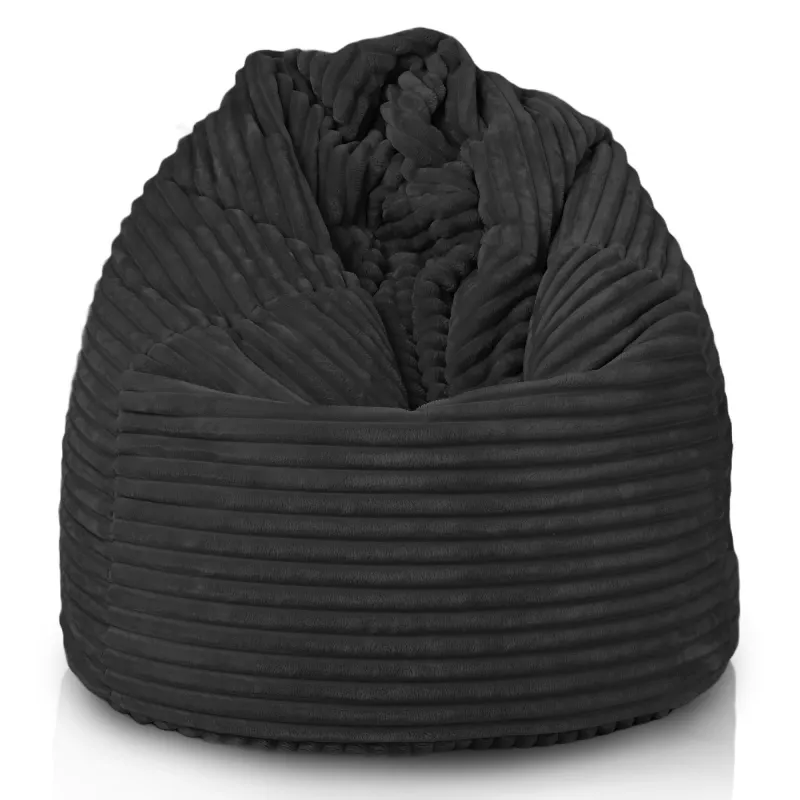 Large Bean Bag Chair XL - Jumbo Cord Stripe – view 17
