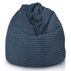 Large Bean Bag Chair XL - Jumbo Cord Stripe – view 22