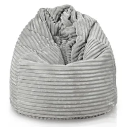 Large Bean Bag Chair XL - Jumbo Cord Stripe – view 27