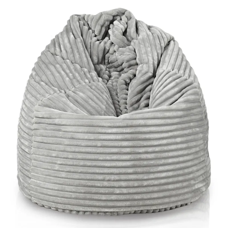 Large Bean Bag Chair XL - Jumbo Cord Stripe – view 27