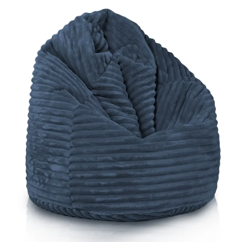 Kids Bean Bag Chair L - Jumbo Cord Stripe – view 21