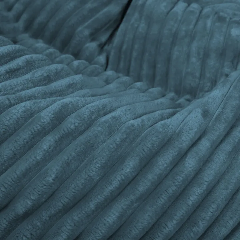 Large Bean Bag Chair XL - Jumbo Cord Stripe – view 34
