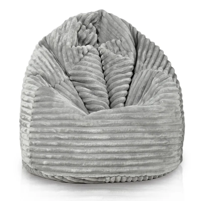 Kids Bean Bag Chair L - Jumbo Cord Stripe – view 27