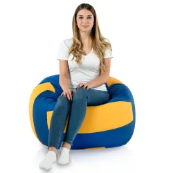 XL bean bag with a soft texture, perfect for lounging in style