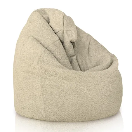 Large Bean Bag Chair XL - Teddy Boucle