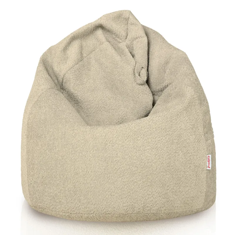 Large Bean Bag Chair XL - Teddy Boucle – view 3