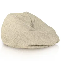 Kids Bean Bag Chair L - Teddy Boucle – view 8