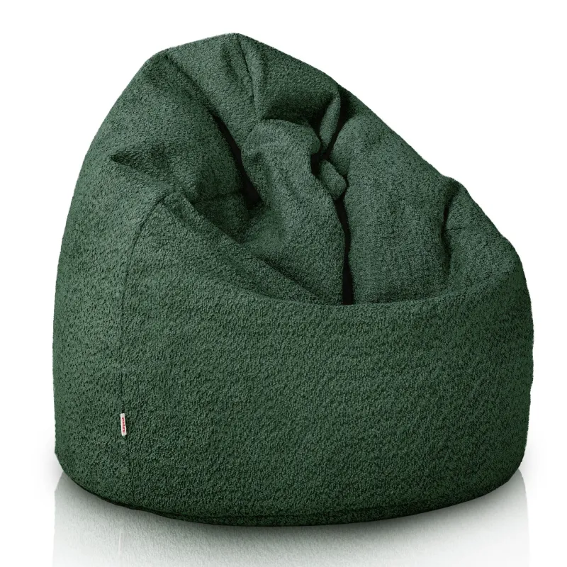 Kids Bean Bag Chair L - Teddy Boucle – view 13