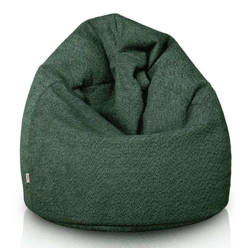 Kids Bean Bag Chair L - Teddy Boucle – view 15