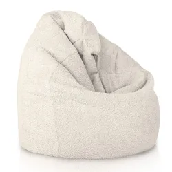 Bean Bag Chair - Teddy Boucle