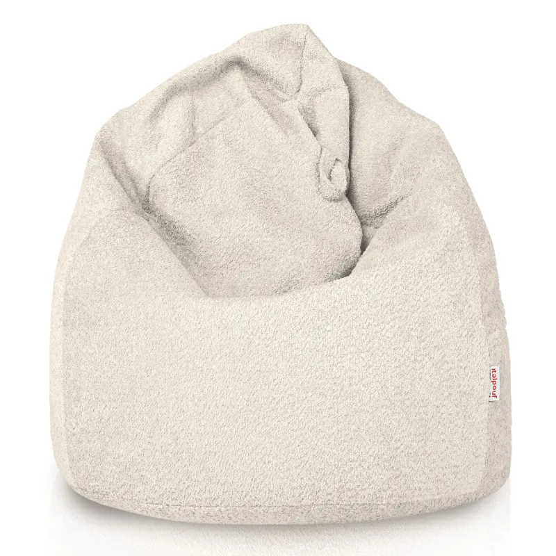 Large Bean Bag Chair XL - Teddy Boucle – view 21