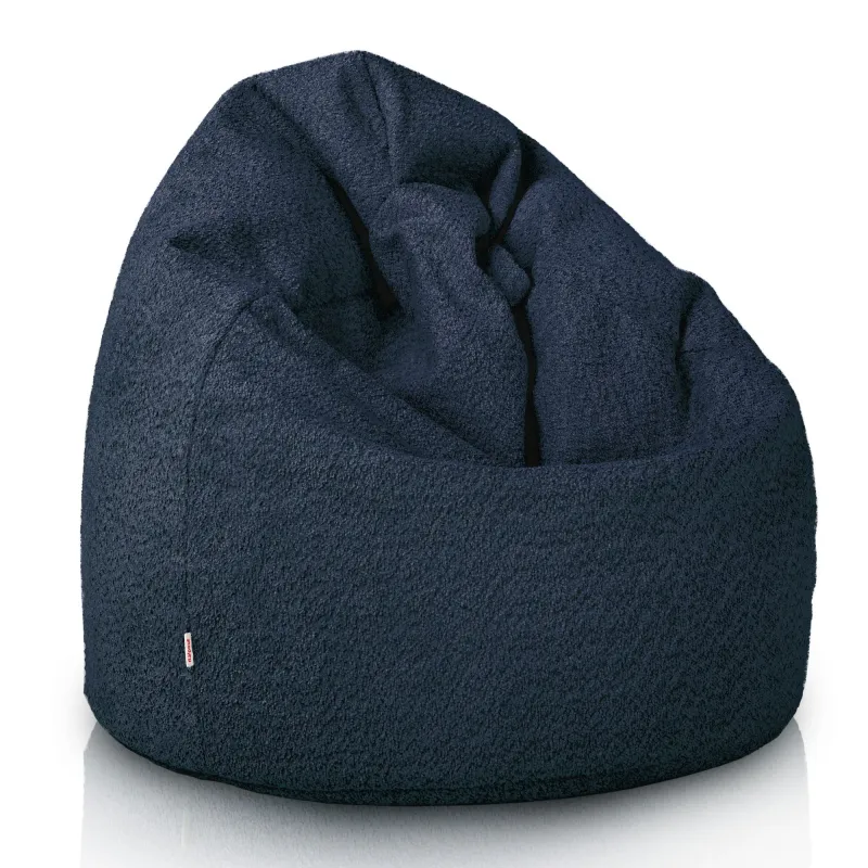 Kids Bean Bag Chair L - Teddy Boucle – view 25