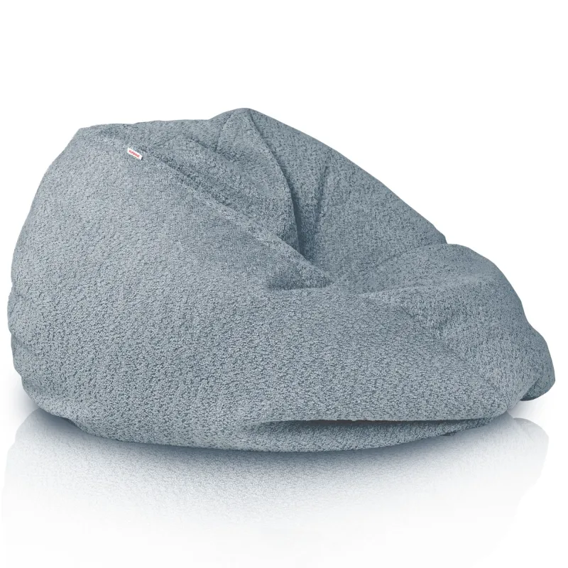 Kids Bean Bag Chair L - Teddy Boucle – view 44