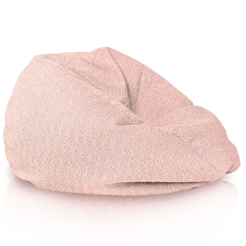 Kids Bean Bag Chair L - Teddy Boucle – view 50