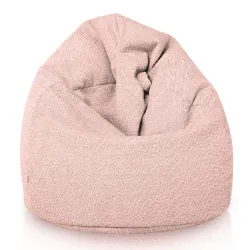 Kids Bean Bag Chair L - Teddy Boucle – view 51