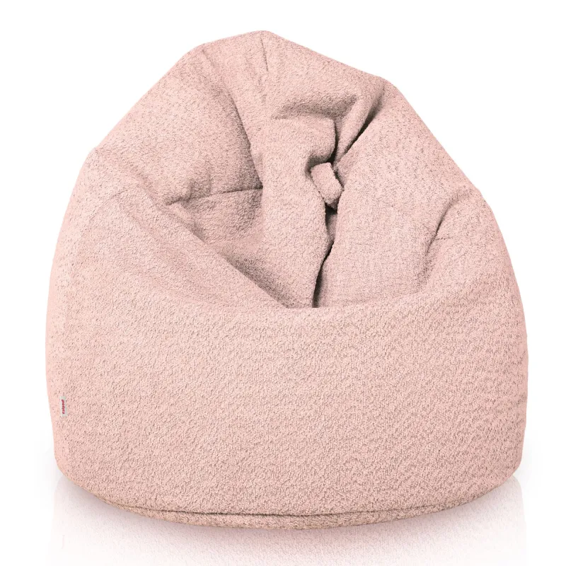 Kids Bean Bag Chair L - Teddy Boucle – view 51