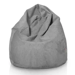 Large Bean Bag Chair XL - Dot Textured Velvet – view 10
