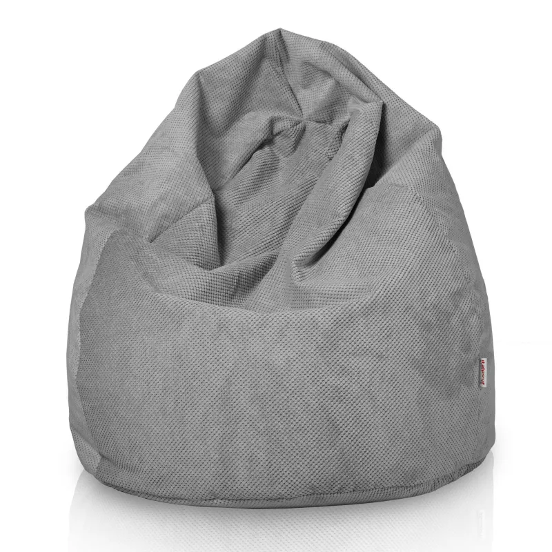 Large Bean Bag Chair XL - Dot Textured Velvet – view 10
