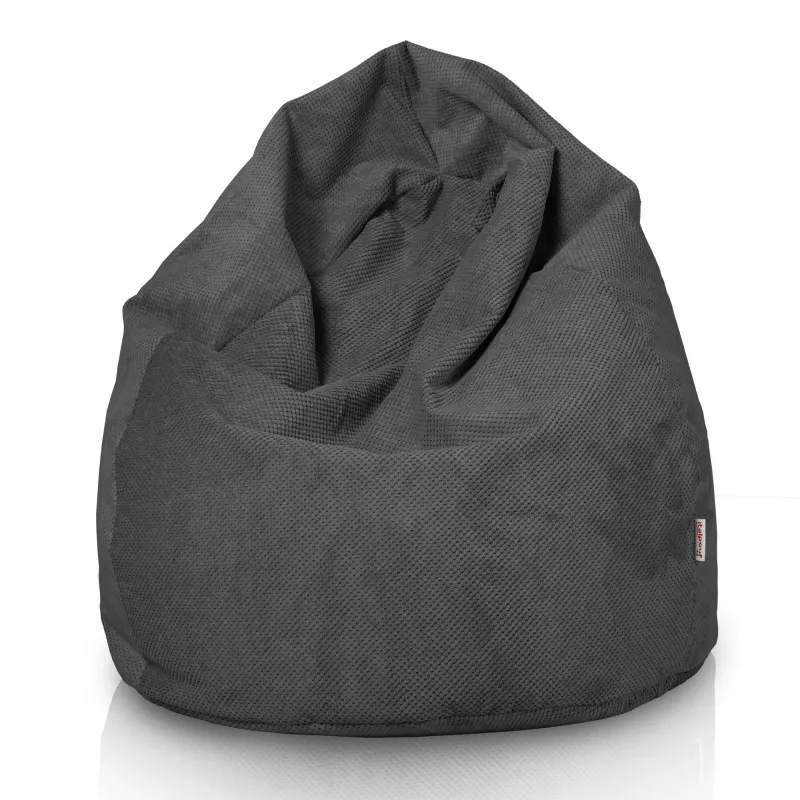 Large Bean Bag Chair XL - Dot Textured Velvet – view 17