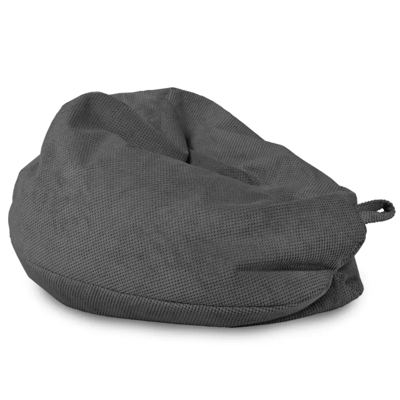 Kids Bean Bag Chair L - Dot Textured Velvet – view 16
