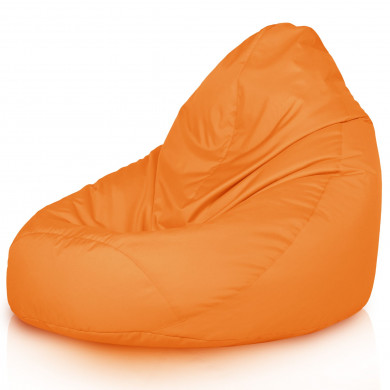 Orange bean bag Drop XXL outdoor