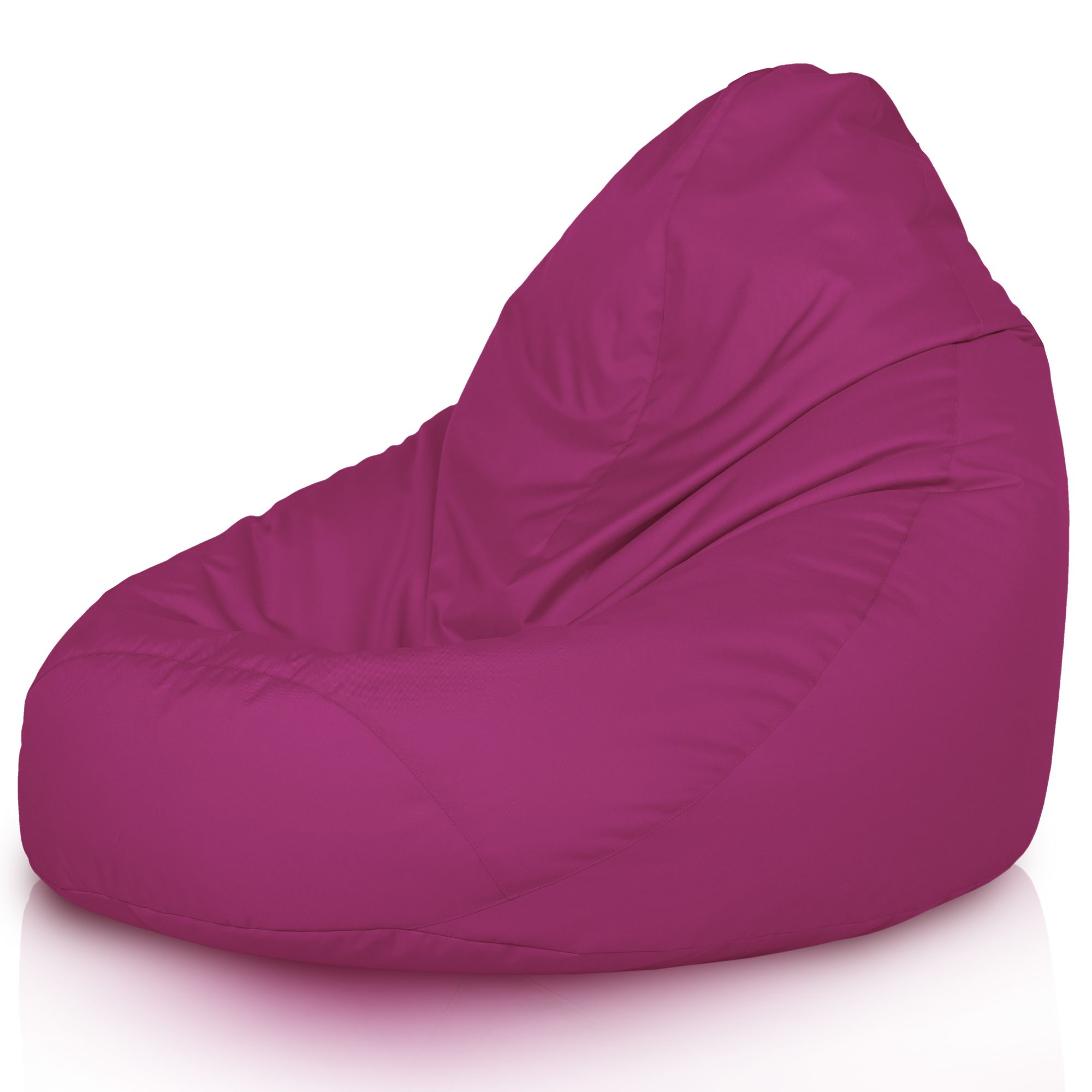 fuchsia bean bag