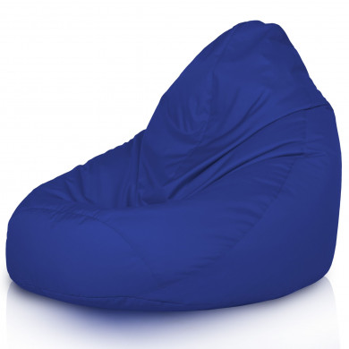 Dark blue bean bag Drop XXL outdoor