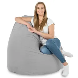 Giant Adult Bean Bag Chair XXL - Soft Velvet – view 75