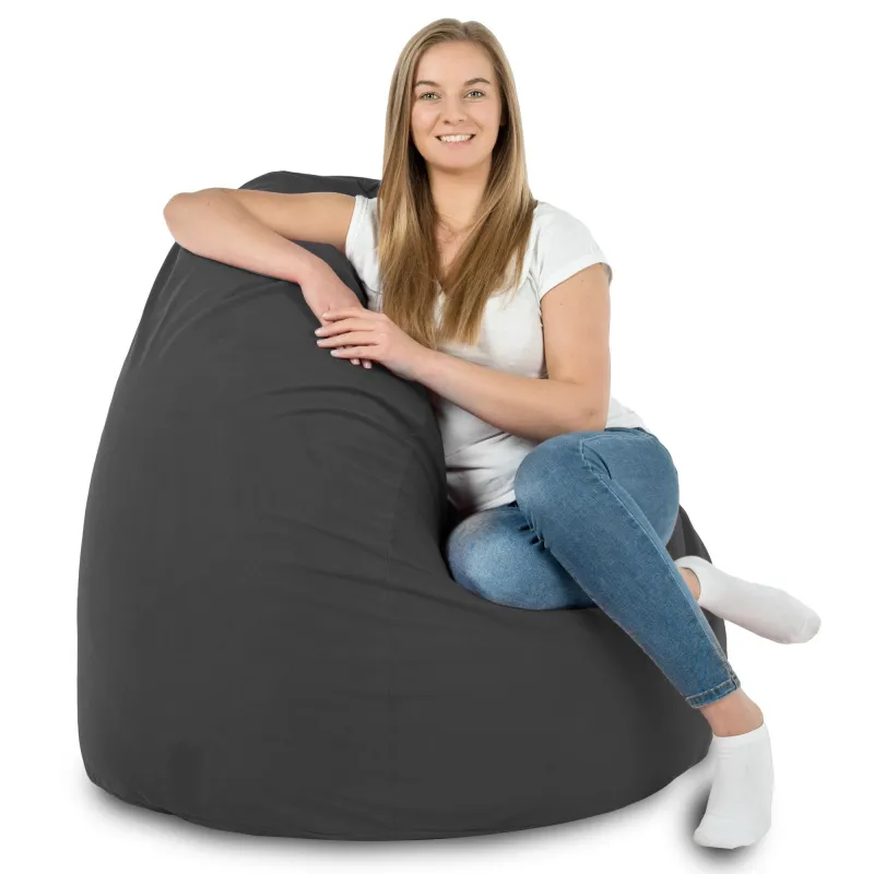 Giant Adult Bean Bag Chair XXL - Soft Velvet – view 81